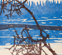 "Tanana"<br />-8.5" x 11"<br />-Color Woodcut<br />-Printed on a Conrad E-31 Etching Press<br />
-Tabbert Studios in Goldstream Valley, Alaska