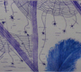 "Let's Party Purple and Blue" - Etching and Drypoint - Printed on Conrad E-18 Etching Press