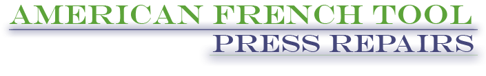 American French Tool Etching Press Repairs